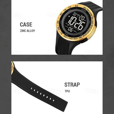 Armbåndsur Armbåndsur Ur SKMEI Luminous Digital Electronic - Army