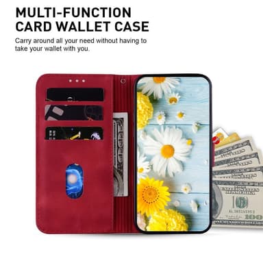 Til Xiaomi Redmi 14C 4G Cover Lily Flower Imprint Telefoncover med Støtte