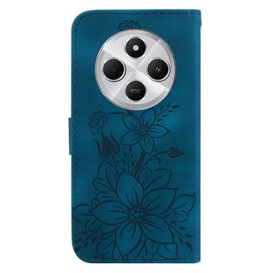 Til Xiaomi Redmi 14C 4G Cover Lily Flower Imprint Telefoncover med Støtte