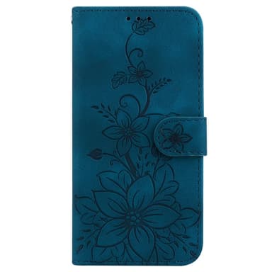 Til Xiaomi Redmi 14C 4G Cover Lily Flower Imprint Telefoncover med Støtte