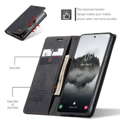 CASEME Retro Pung Taske til Samsung Galaxy S25+ (S25 Plus)
