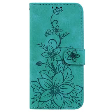 Til Xiaomi Redmi 14C 4G Cover Lily Flower Imprint Telefoncover med Støtte