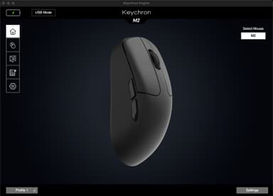Keychron M2 trådløs gaming-mus