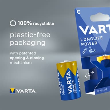 Varta Longlife Power C batterier (2-pakke)