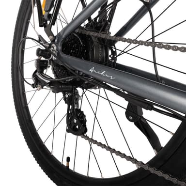 Aarhus  - Urban El-Cykel med 48V 14Ah Batteri - Grafit Grå