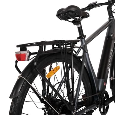 Aarhus  - Urban El-Cykel med 48V 14Ah Batteri - Grafit Grå