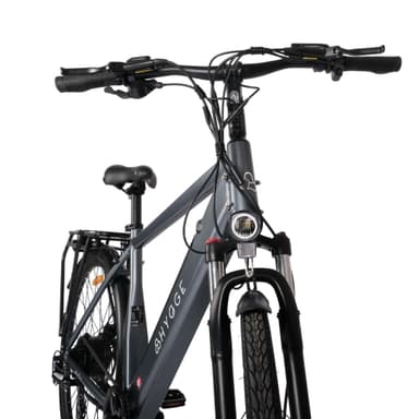 Aarhus  - Urban El-Cykel med 48V 14Ah Batteri - Grafit Grå