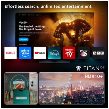 Philips 43” PUS7800 4K QLED Smart TV (2023)