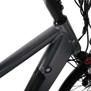Aarhus  - Urban El-Cykel med 48V 14Ah Batteri - Grafit Grå
