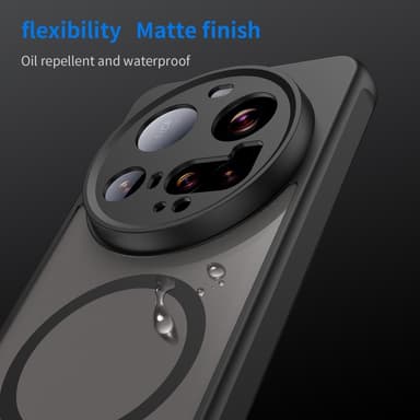 SKALO Xiaomi 15 Ultra 5G Mat Hybrid Cover - Sort