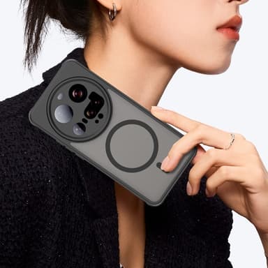 SKALO Xiaomi 15 Ultra 5G Mat Hybrid Cover - Sort