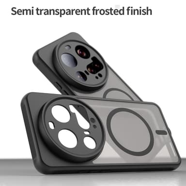 SKALO Xiaomi 15 Ultra 5G Mat Hybrid Cover - Sort