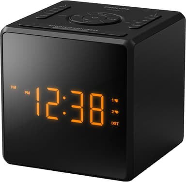 Philips R4500 digital clockradio (sort)