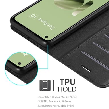 Asus Zenfone 10 Pungetui Cover Case (Sort)