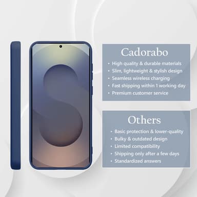 Samsung Galaxy S25 Ultra Cover Etui Case (blå)