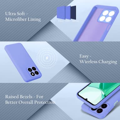 ZTE Blade A35 / A55 Cover Etui Case (lilla)