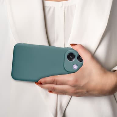 Oppo A40 Cover Etui Case (grøn)