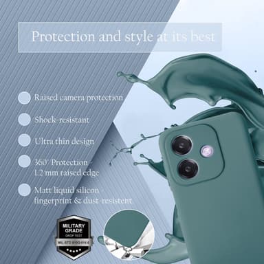 Oppo A40 Cover Etui Case (grøn)