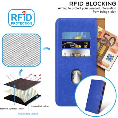 Motorola Moto Edge 50 Neo Cover Etui Case (Blå)