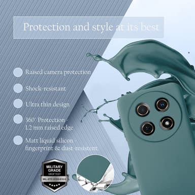 Huawei NOVA 13i Cover Etui Case (grøn)
