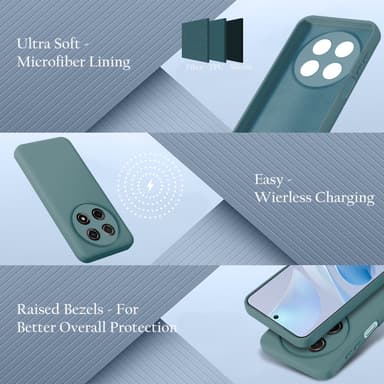 Huawei NOVA 13i Cover Etui Case (grøn)