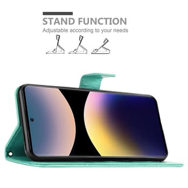 Xiaomi RedMi Note 14 Pro 4G Pungetui Cover Blomster