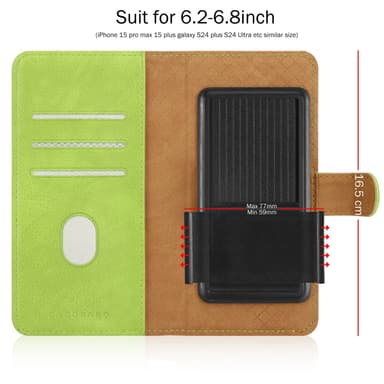 Honor 200 Cover Etui Case (Grøn)