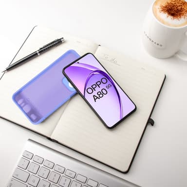 Oppo A80 Cover Etui Case (lilla)
