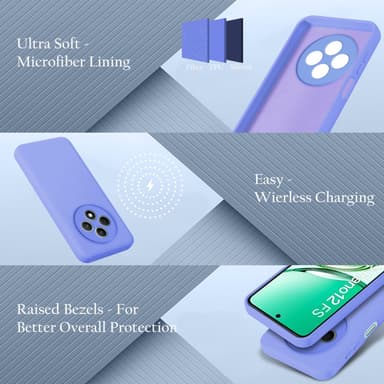 Oppo Reno 12 FS Cover Etui Case (lilla)