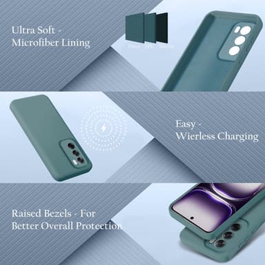 Oppo Reno 12 Cover Etui Case (grøn)