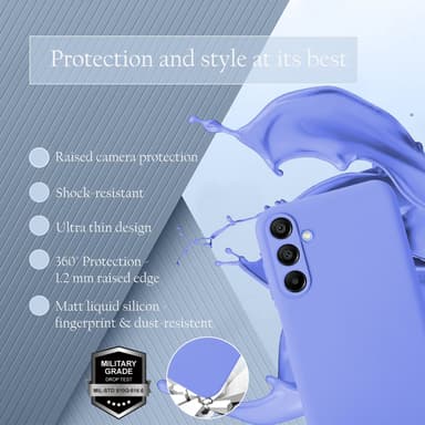 Samsung Galaxy A16 Cover Etui Case (lilla)