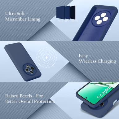 Oppo Reno 12 FS Cover Etui Case (blå)