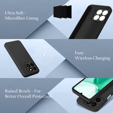 ZTE Blade A35 / A55 Cover Etui Case (sort)