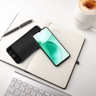 ZTE Blade A35 / A55 Cover Etui Case (sort)