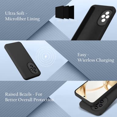 Honor 200 Cover Etui Case (sort)