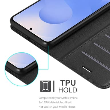 Samsung Galaxy S25 Pungetui Cover Case (Sort)