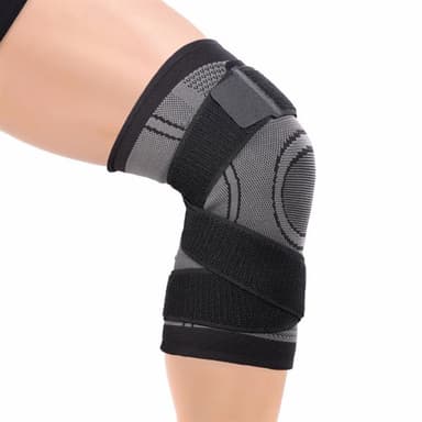 Knæbeskyttere med X-stropper XL