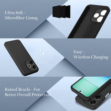 Xiaomi RedMi 13 4G Cover Etui Case (sort)