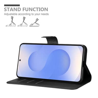 Samsung Galaxy S25 Pungetui Cover Case (Sort)