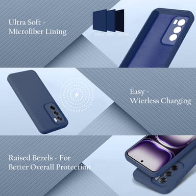 Oppo Reno 12 Cover Etui Case (blå)