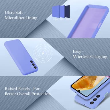 Samsung Galaxy M15 Cover Etui Case (lilla)