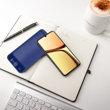 Realme C61 / C63 Cover Etui Case (blå)