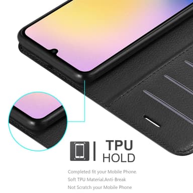 Samsung Galaxy A26 Pungetui Cover Case (Sort)