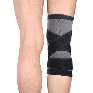 Knæbeskyttere med X-stropper XL