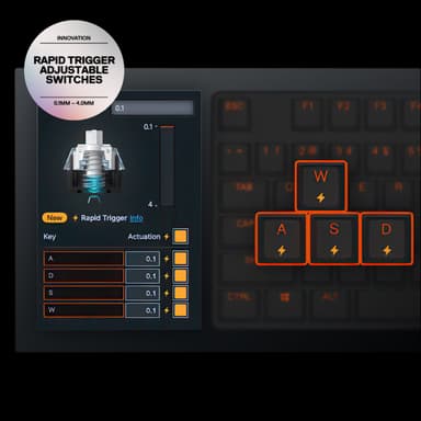SteelSeries Apex Pro Gen 3 gaming tastatur