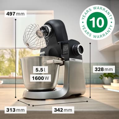 Bosch Series 6 køkkenmaskine MUMS6ZS34 (sort)
