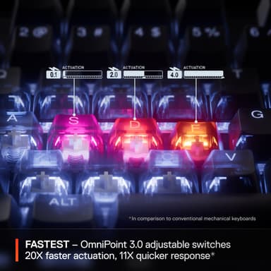 SteelSeries Apex Pro Gen 3 gaming tastatur