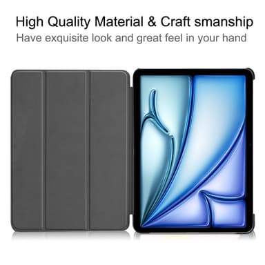 SKALO iPad Air 13 (2025) Trifold Cover - Rosa guld