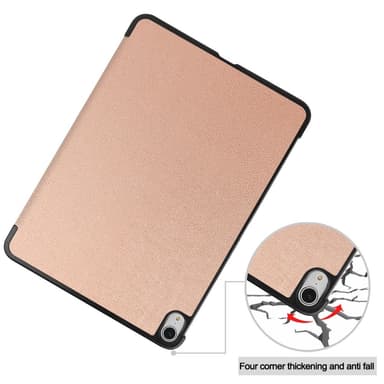 SKALO iPad Air 13 (2025) Trifold Cover - Rosa guld