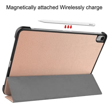 SKALO iPad Air 13 (2025) Trifold Cover - Rosa guld